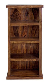 MoonWooden Solid Sheesham Wooden Bookshelf | Book Shelf Cabinet for Home & Office Living Room